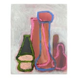 "Family Portrait" Contemporary Abstract Painting by Guy Lyman For Sale