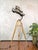 2004 Four-Lens Shadowless Surgical Lamp on Army Crutch Tripod from Heraeus Hanaulux, 1990s For Sale - Image 10 of 18