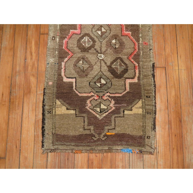 Folk Art Anatolian Turkish Rug For Sale - Image 3 of 5