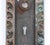Bronze 1890s Vernacular Bronze Entry Door Set For Sale - Image 8 of 10