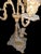 Baroque Bronze Candelabra with Putto and Harp For Sale - Image 3 of 5