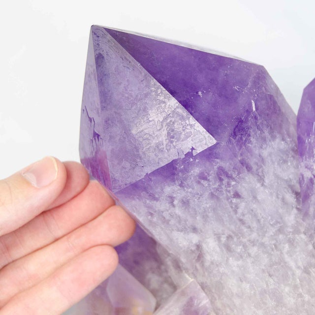 Bolivia Amethyst Cluster, 18 Pounds, Natural Crystal (#H0261) For Sale In Greenville, SC - Image 6 of 6