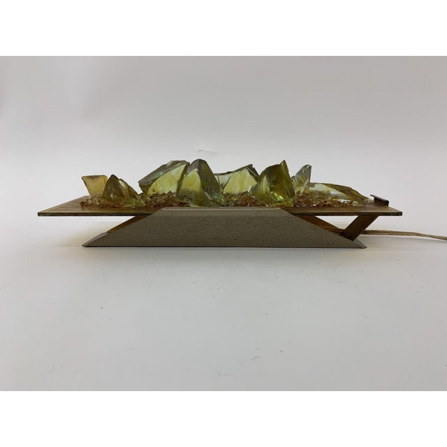 Gold Wall Lamp from Cosack Leuchten, 1970s For Sale - Image 8 of 14