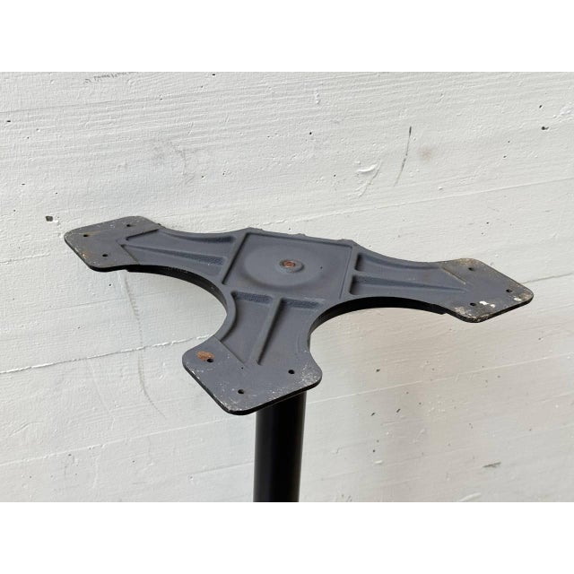 Vintage Cast Iron Table Legs from Trewa, Switzerland, 1970s, Set of 2 For Sale - Image 15 of 16