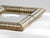 Metal Vintage Belgian Gold Wall Mirror, 1960s For Sale - Image 7 of 13