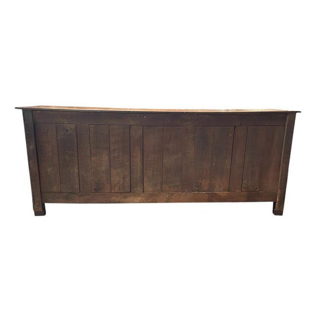 Large French Picardien Dresser in Oak with Original Patina, 1800s For Sale - Image 4 of 5