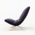 Exceptional Selig-attributed scoop lounge chair with steel base, American-made in the 1960s. The chair has been fully...