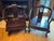 Chinese Antique Chinese Rosewood Horseshoe Armchairs, Pair, Late 19th Century For Sale - Image 3 of 3