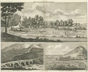 Three Views of the Middle East, 1711, Paper