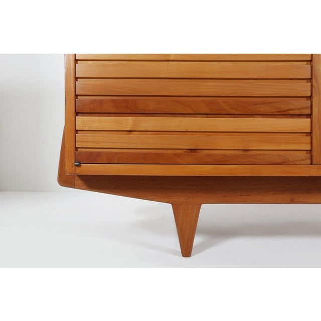 Mid-Century Modern Mid-Century French Sideboard in Cherrywood, 1950s For Sale - Image 3 of 18