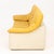 Yellow Italian Gyform Two-Tone Leather Upholstered Sofa For Sale - Image 8 of 11