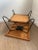 Mid 20th Century Mid-Century Modern Iron Leg Table With Swivel Top For Sale - Image 10 of 11