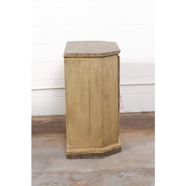 19th Century 19th C Italian Painted Demi-Console Cabinet For Sale - Image 5 of 12
