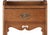 Antique Oak Shaving Stand With Beveled Mirror For Sale In New York - Image 6 of 9