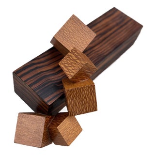 Exotic Wood Mystery Box by Jay Rogers 1992 For Sale