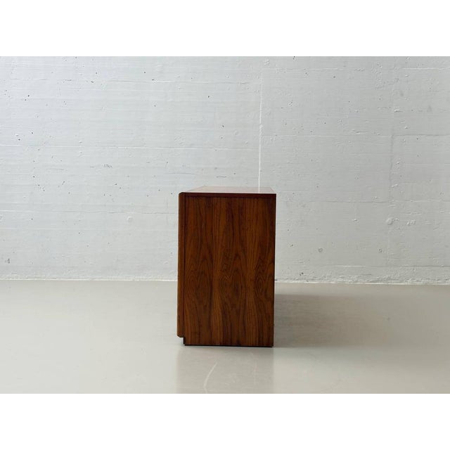 Vintage Sideboard with Rattan Fronts and Brass Handles, Italy, 1970s For Sale - Image 6 of 16