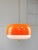 Plastic Rare Large Medusa Pendant Lamp in Orange from Guzzini, 1970s For Sale - Image 7 of 18