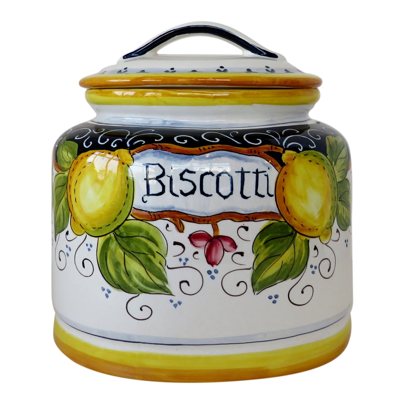 Italian Biscotti Jar Chairish