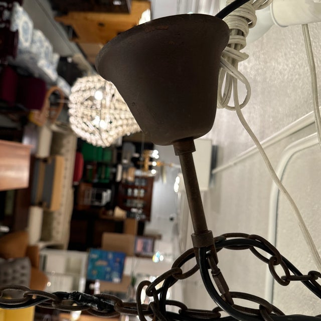 Timothy Oulton Gyro Six Light Chandelier For Sale - Image 11 of 12