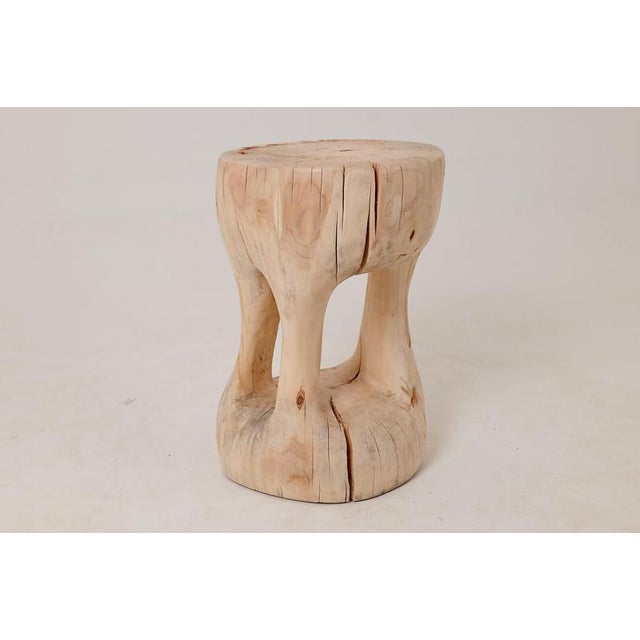 Sculptural Side Table in Stool by Logniture For Sale - Image 10 of 15