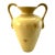 Oversize 1950s Haeger Potteries 20" Pastel Yellow Ceramic Amphora Floor Vase For Sale