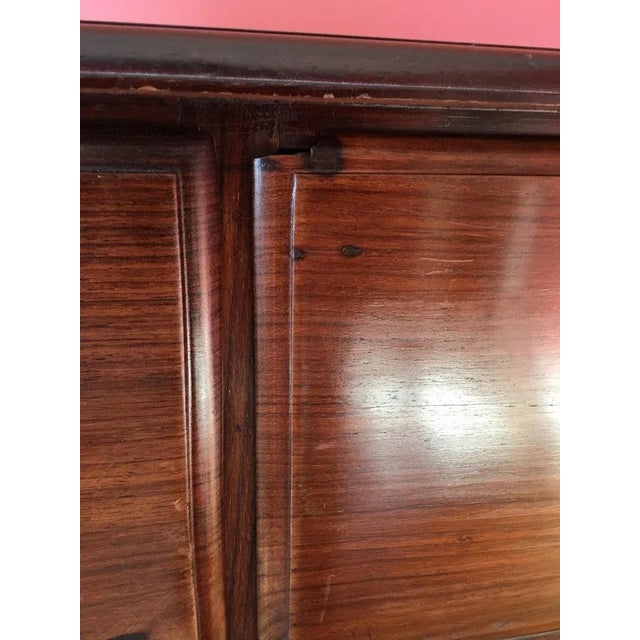 1900s British Campaign Rosewood Chest of Drawers For Sale In Nantucket - Image 6 of 11