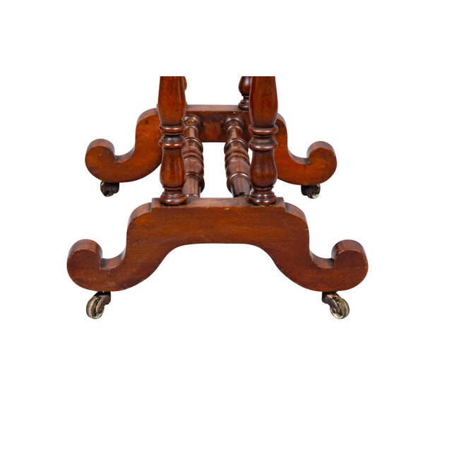 Late Regency Mahogany Games Table For Sale - Image 9 of 13