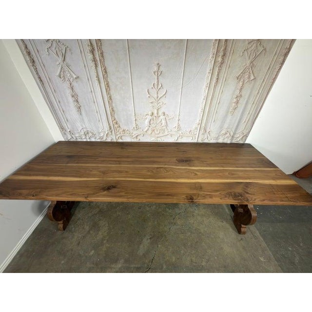 Designed by Melissa Levinson for Miamar Home, this monumental dining table is a sculptural celebration of Spanish Baroque...