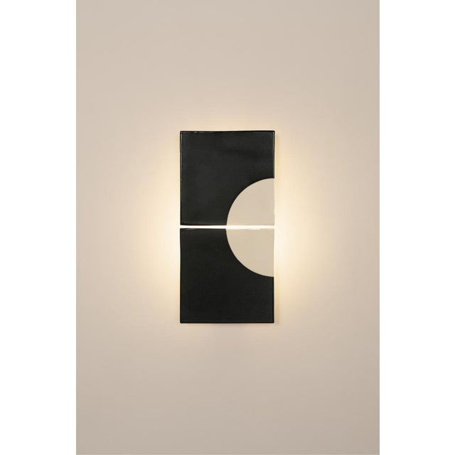 Early 21st Century Tiles Moon N Wall Light by Violaine Dharcourt For Sale - Image 5 of 5