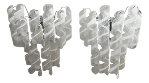Wall Sconces in Murano Glass by Simoeng, Set of 2