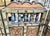 Wood Extraordinary Antique Painted 18th Century Spanish Colonial Room Divider From Mexico For Sale - Image 7 of 8