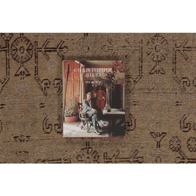 Antique Distressed Khotan Runner With Geometric Motifs in Brown - Rug & Kilim For Sale - Image 9 of 10