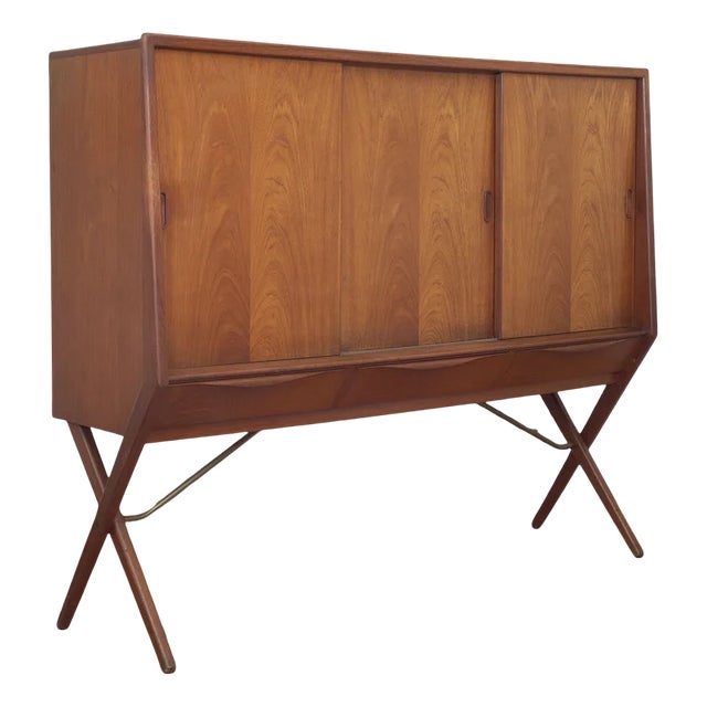 Large Brown Sideboard For Sale