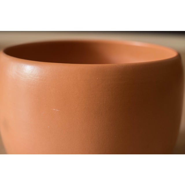 Large Vintage California Terra Cotta Planter Pot by Gainey Ceramics For Sale - Image 10 of 11