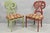 Contemporary Regency Style Red Green Yellow Scroll Back Dining Chairs - Set of 8 For Sale - Image 15 of 18