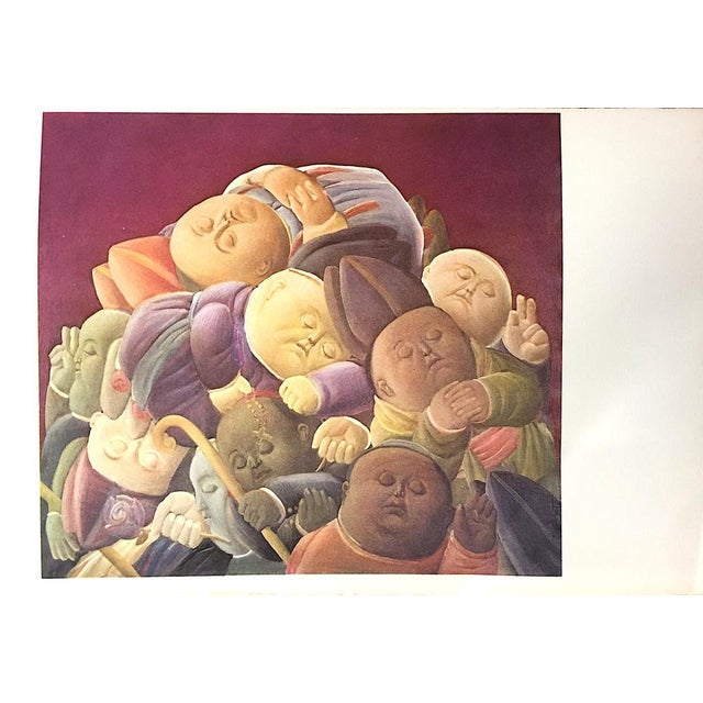 Modern Fernando Botero, Untitled, Lithograph For Sale - Image 3 of 3