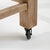 20th Century Belgian Wooden Side Table on Wheels For Sale - Image 14 of 18