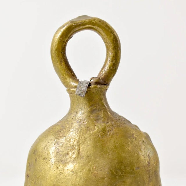 Early 20th Century Early 20th Century Benue Brass Bell Nigeria For Sale - Image 5 of 7