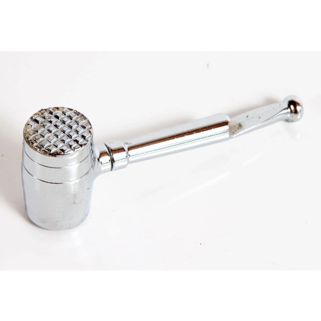 Mid 20th Century Vintage Mid Century Chrome Bar Jigger With Bottle Opener and Corkscrew For Sale - Image 5 of 8