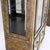 Pair Mastercraft Dome Shape Burl Wood Curio Display Cabinets w Shelves Lights For Sale - Image 6 of 18