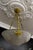 French Art Deco White Frosted Glass and Bronze Pendant Light with Floral Motifs, 1930s For Sale - Image 6 of 18