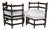 Mid 20th Century Pair of Antique Corner Chairs - 2 Pieces For Sale