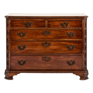 Small George Iii Mahogany Chest For Sale