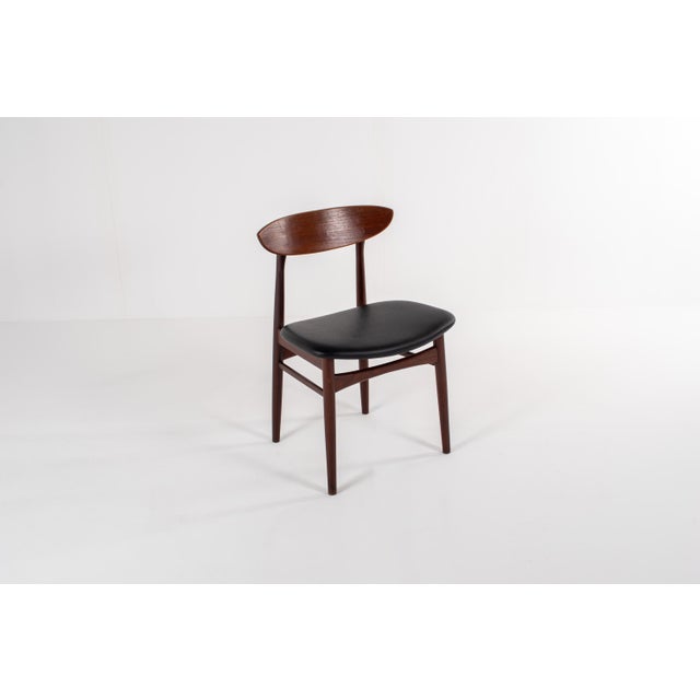 Mid-Century Modern Danish Teak Dining Chairs, 1960s, Set of 4 For Sale - Image 4 of 13