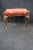 Queen Anne Style Mahogany Upholstered Footstool For Sale In Philadelphia - Image 6 of 7
