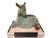 1920s Art Deco Goat with Bird in a Pastoral Scene in Spelter on Marble after Irénée Rochard, 1920-1930s For Sale - Image 5 of 5