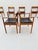 Danish Dining Chairs in Teak with Leather Seats by Johannes Nogaard, 1960s, Set of 6 For Sale - Image 5 of 11