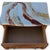 Late 20th Century Italian Provincial Marquetry Nightstand With Faux Marble Top For Sale - Image 4 of 5