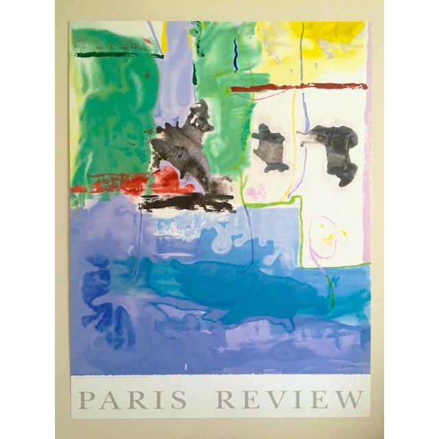 Helen Frankenthaler Vintage Abstract Expressionist Limited Edition Large Hand Pulled Silkscreen Print " Westwind " 1994 For Sale - Image 13 of 13