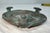 Ceramic Antique Chinese Qing Dynasty Bronze Censer Incense Burner Stand For Sale - Image 7 of 10